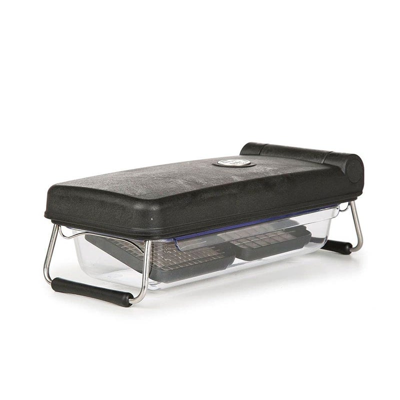 PL8 Professional Chopper, Black - Multi-Functional Vegetable Chopper, Dicer, and Mincer with Sturdy Stainless Steel Frame, Perfect for Onions, Tomatoes, and More - Image 3